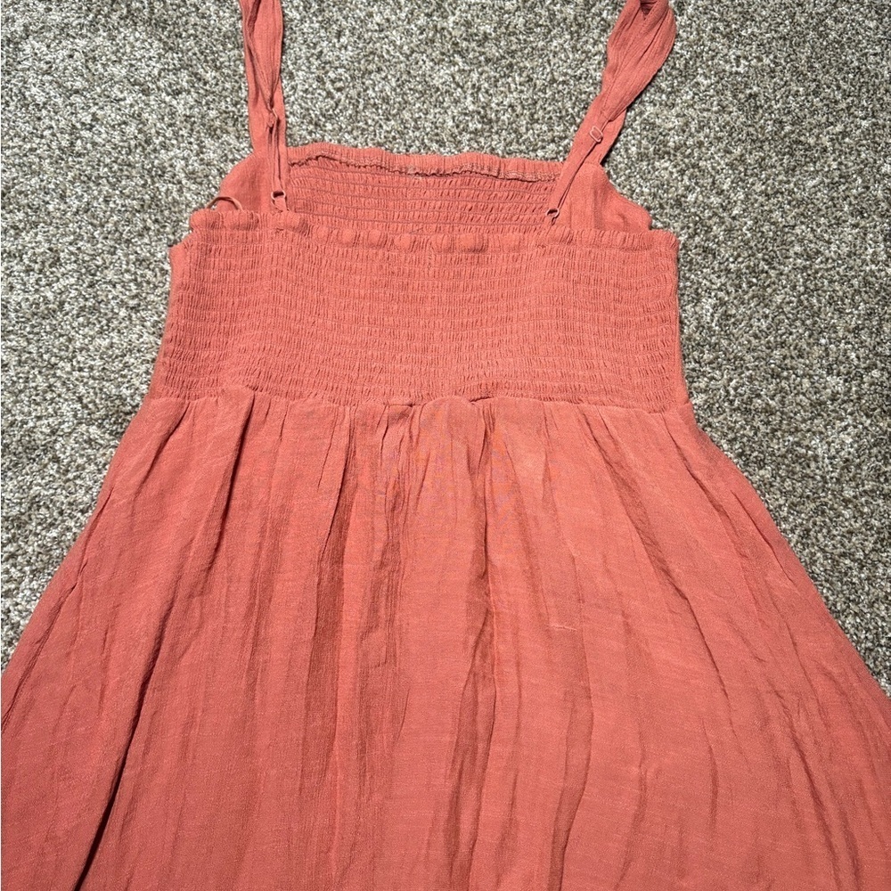 Wishlist Terracotta Button-Front Maxi Dress - Picture 7 of 14